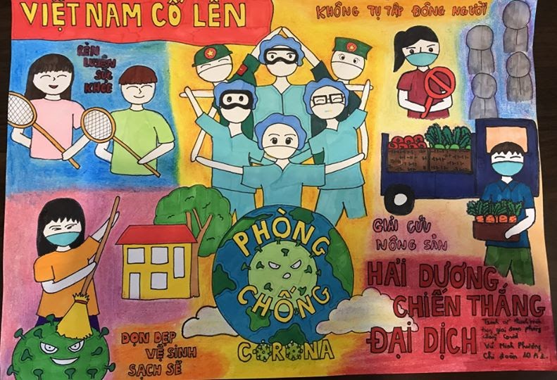 Bình chọn cho cuộc thi vẽ tranh “Tự Nguyện”